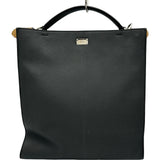 フェンディ FENDI ピーカブーエックスライトフィット 7VA447 グレー レザー メンズ ショルダーバッグ