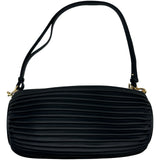 ロエベ LOEWE ブレスレット ポーチ A912P84X27 ブラック プリーツナパラレザー レディース ポーチ