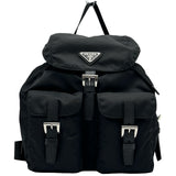 プラダ PRADA スモール Re-Nylon バックパック 1BZ677 ブラック ナイロン レディース リュック・デイパック