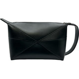 ロエベ LOEWE パズルフォルド ウォッシュバッグ C510WBPX01 ブラック カーフ レディース クラッチバッグ