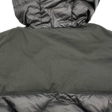 モンクレール MONCLER NEEK ダウンコート ブラック ポリエステル レディース その他アウター