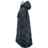 モンクレール MONCLER NEEK ダウンコート ブラック ポリエステル レディース その他アウター