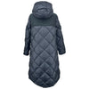 モンクレール MONCLER NEEK ダウンコート ブラック ポリエステル レディース その他アウター