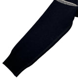 クリスチャン・ディオール Christian Dior オブリークリバーシブルカシミヤニットセーター 054S55AM055 ネイビー カシミヤ レディース セーター