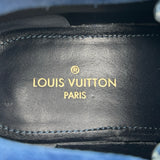 ルイ・ヴィトン LOUIS VUITTON モッズライン モノグラムデニムアンクルブーツ BM1200 ブルー デニム メンズ ブーツ