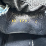 ルイ・ヴィトン LOUIS VUITTON モッズライン モノグラムデニムアンクルブーツ BM1200 ブルー デニム メンズ ブーツ