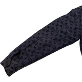 ルイ・ヴィトン LOUIS VUITTON モノグラム総柄リバーシブルブルゾン MJBS03CZ6 ネイビー コットン メンズ ブルゾン