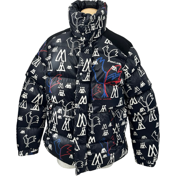 モンクレール MONCLER MARENNES ダウンジャケット ブラック ナイロン