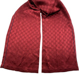 グッチ GUCCI GG総柄サテンロングパンツ 841101 ボルドー レーヨン レディース パンツ