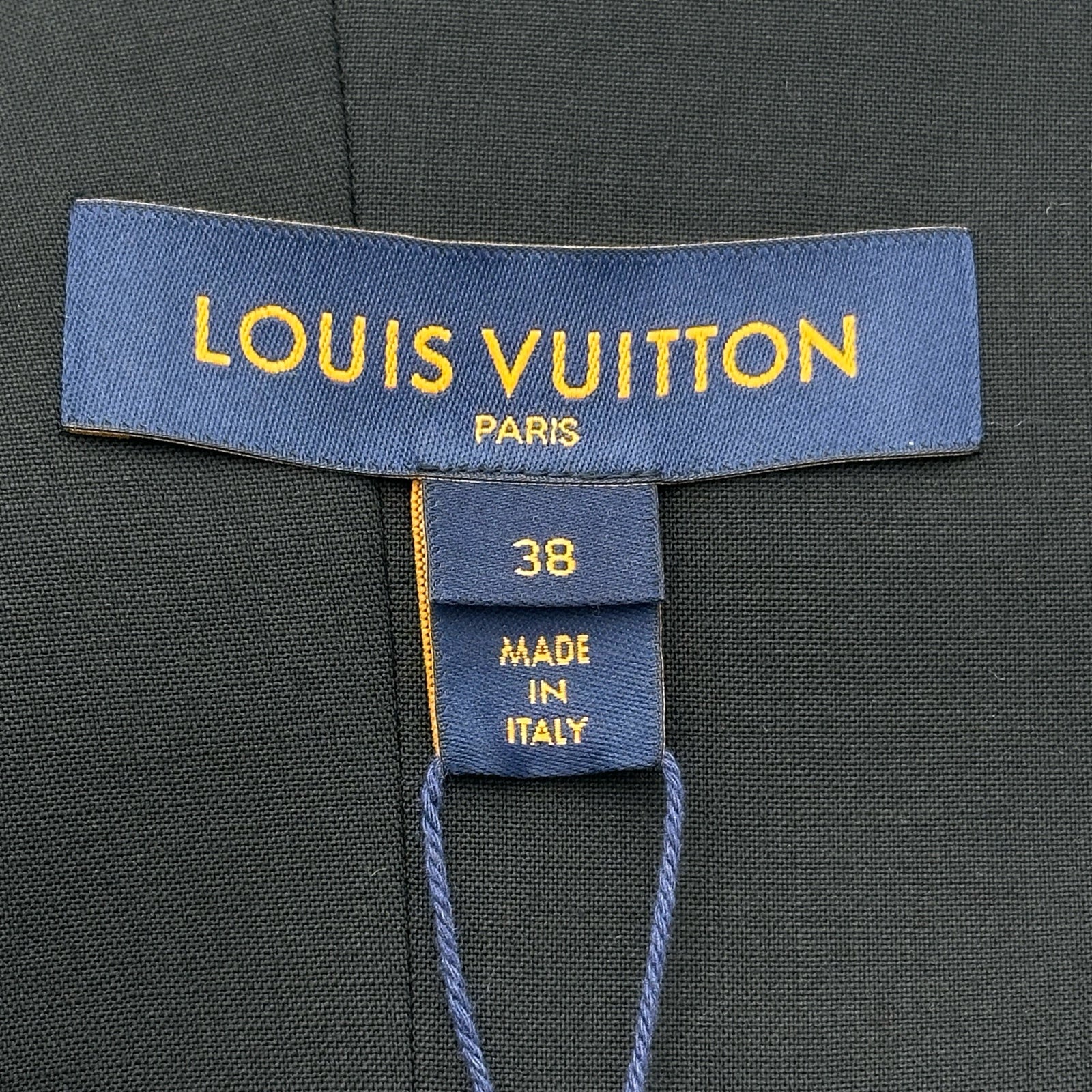 ルイ・ヴィトン LOUIS VUITTON 2WAYカラージレベスト FLJA13 ブラック
