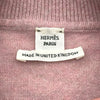 エルメス HERMES Hリフトカシミヤニットセーター 5E2604D1 ピンク カシミヤ レディース セーター