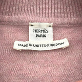 エルメス HERMES Hリフトカシミヤニットセーター 5E2604D1 ピンク カシミヤ レディース セーター