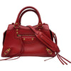バレンシアガ BALENCIAGA ネオクラシックシティ スモール 638521 レッド ゴールド金具 レザー レディース ショルダーバッグ
