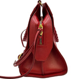 バレンシアガ BALENCIAGA ネオクラシックシティ スモール 638521 レッド ゴールド金具 レザー レディース ショルダーバッグ