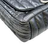 バレンシアガ BALENCIAGA モナコ スリングバッグ 787896 メタリックシルバー レザー レディース ショルダーバッグ