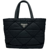 プラダ PRADA スモールパデッド Re-Nylon 1BG373 ブラック ナイロン レディース ショルダーバッグ
