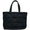 プラダ PRADA スモールパデッド Re-Nylon 1BG373 ブラック ナイロン レディース ショルダーバッグ