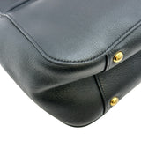 プラダ PRADA ハンドバッグ 1BG533 ブラック レザー レディース ハンドバッグ