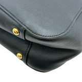 プラダ PRADA ハンドバッグ 1BG533 ブラック レザー レディース ハンドバッグ