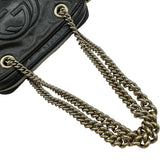 グッチ GUCCI ソーホーチェーントートバッグ 808983 カーキ ゴールド金具 パテント レディース ショルダーバッグ