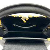 ルイ・ヴィトン LOUIS VUITTON カプシーヌ MINI M56669 ブラック トリヨン レディース ショルダーバッグ