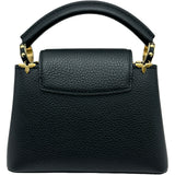 ルイ・ヴィトン LOUIS VUITTON カプシーヌ MINI M56669 ブラック トリヨン レディース ショルダーバッグ