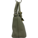 セリーヌ CELINE コンティトート グレー レザー レディース ショルダーバッグ