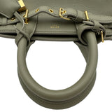セリーヌ CELINE コンティトート グレー レザー レディース ショルダーバッグ