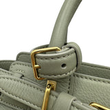 セリーヌ CELINE コンティトート グレー レザー レディース ショルダーバッグ