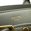 セリーヌ CELINE コンティトート グレー レザー レディース ショルダーバッグ