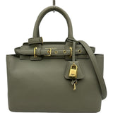 セリーヌ CELINE コンティトート グレー レザー レディース ショルダーバッグ