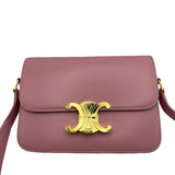 セリーヌ CELINE ティーントリオンフバック 18882 ピンク レザー レディース ショルダーバッグ