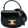 セリーヌ CELINE ミニブザスクレア ブラック レザー レディース ショルダーバッグ