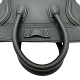 セリーヌ CELINE ラゲージナノショッパー 189243 ブラック レザー レディース ショルダーバッグ