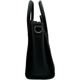 セリーヌ CELINE ラゲージナノショッパー 189243 ブラック レザー レディース ショルダーバッグ