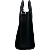 セリーヌ CELINE ラゲージナノショッパー 189243 ブラック レザー レディース ショルダーバッグ
