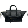 セリーヌ CELINE リトルラゲージ スモール 124213 ブラック レザー レディース ショルダーバッグ