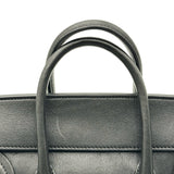 セリーヌ CELINE リトルラゲージ スモール 124213 ブラック レザー レディース ショルダーバッグ