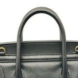 セリーヌ CELINE リトルラゲージ スモール 124213 ブラック レザー レディース ショルダーバッグ