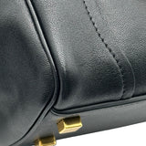 セリーヌ CELINE リトルラゲージ スモール 124213 ブラック レザー レディース ショルダーバッグ