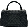 シャネル CHANEL ココハンドル29 A92991 ブラック ゴールド金具 キャビアスキン レディース ショルダーバッグ