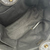 シャネル CHANEL ドーヴィルラージショッピング A66941 31番台 ネイビー ゴールド金具 キャンバス レディース ショルダーバッグ