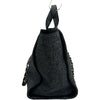 シャネル CHANEL ドーヴィルラージショッピング A66941 31番台 ネイビー ゴールド金具 キャンバス レディース ショルダーバッグ