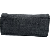シャネル CHANEL ドーヴィルラージショッピング A66941 31番台 ネイビー ゴールド金具 キャンバス レディース ショルダーバッグ