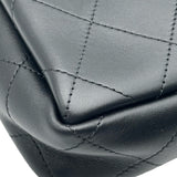 シャネル CHANEL ホーボーマトラッセ2WAYショルダー AS6255 ブラック ゴールド金具 カーフスキン レディース ショルダーバッグ