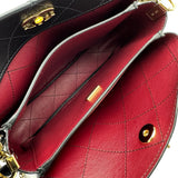 シャネル CHANEL ホーボーマトラッセ2WAYショルダー AS6255 ブラック ゴールド金具 カーフスキン レディース ショルダーバッグ