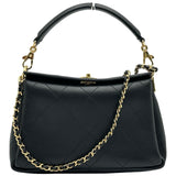 シャネル CHANEL ホーボーマトラッセ2WAYショルダー AS6255 ブラック ゴールド金具 カーフスキン レディース ショルダーバッグ