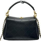 シャネル CHANEL ホーボーマトラッセ2WAYショルダー AS6255 ブラック ゴールド金具 カーフスキン レディース ショルダーバッグ