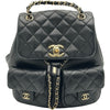 シャネル CHANEL マトラッセスモールバックパック AS3787 ブラック ゴールド金具 キャビアスキン レディース リュック・デイパック