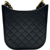 シャネル CHANEL マトラッセホーボーショルダー AS4532 ブラック ゴールド金具 カーフスキン レディース ショルダーバッグ